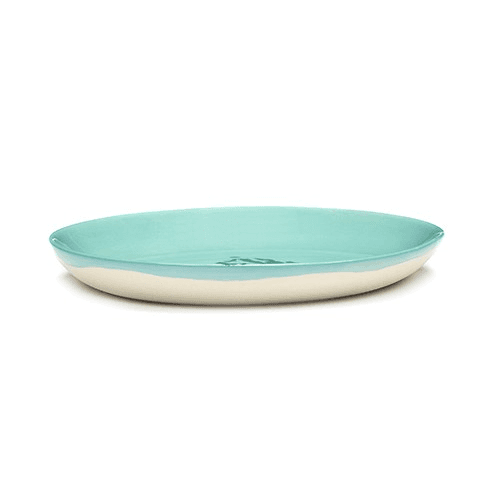 Image showing the Ottolenghi Set of 4 extra small plates, D16, Blue And Green product.