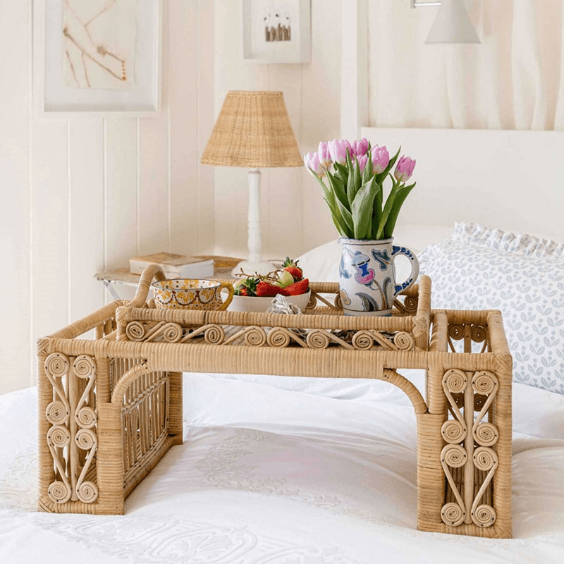 Ivy Breakfast Tray, Natural