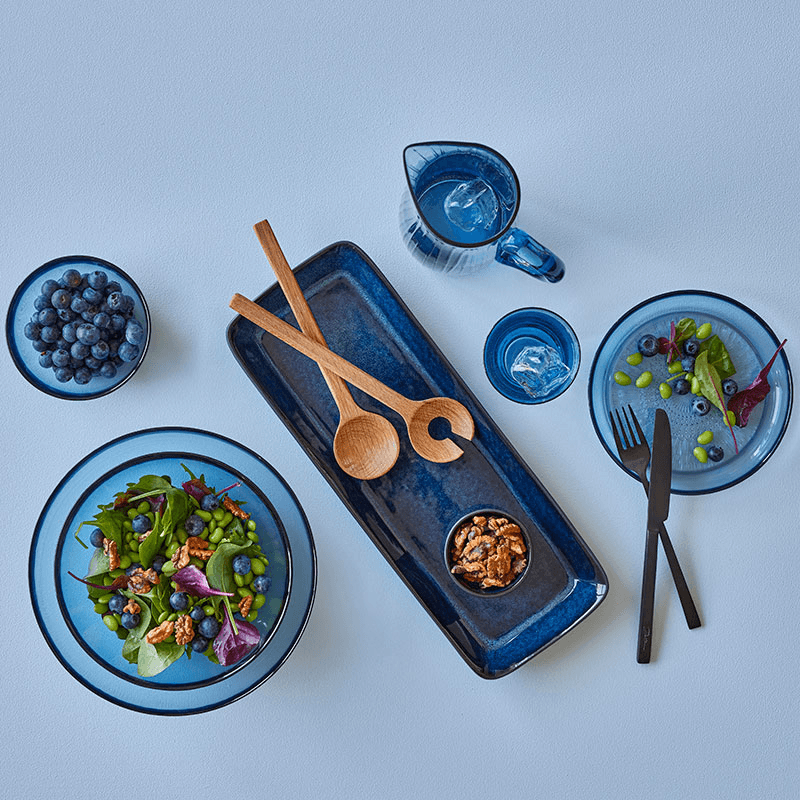 Kusintha Plate, D18cm, Blue