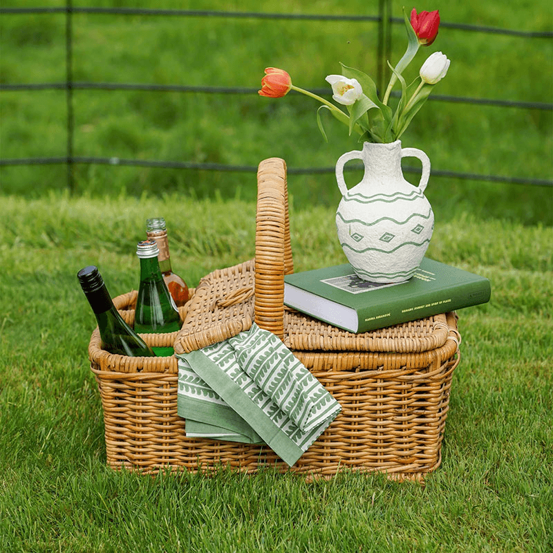 Bel Set of 4 Napkins, 50 x 50cm, Green