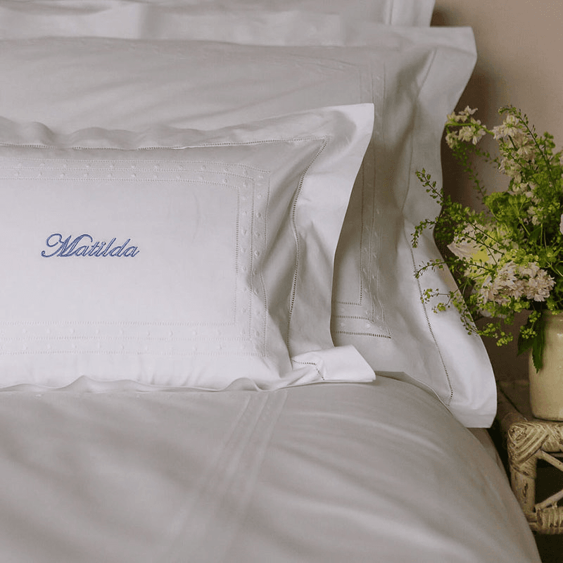 Matilda Double Duvet Cover, Matilda White