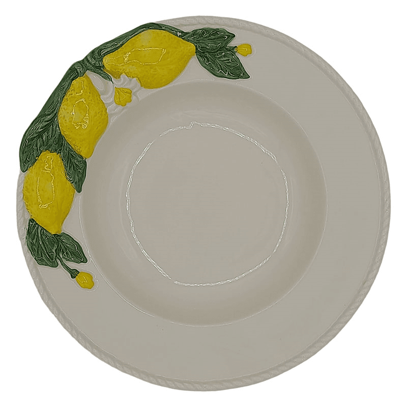 Lemon Bowl, D23cm, White