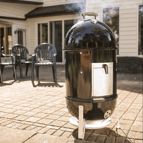 Image showing the Smokey Mountain Charcoal Barbecue, 47cm, Black product.