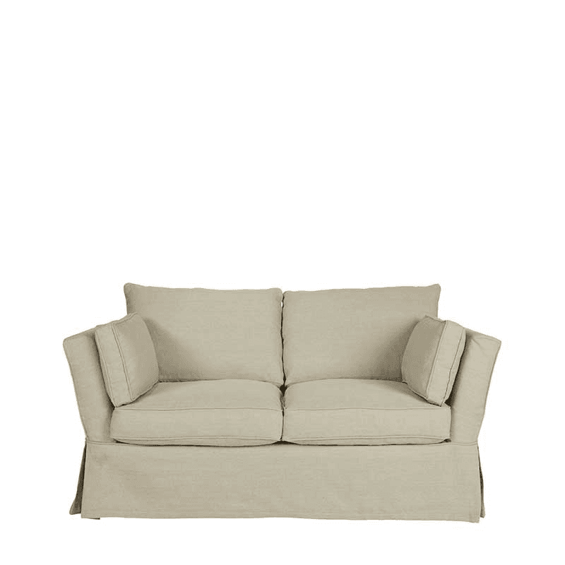 Aubourn 2 seater sofa, W182 x D99 x H100cm, Natural
