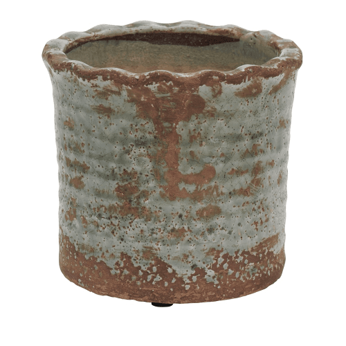 Image showing the Broseley Small pot, H16 x Dia18cm, Moss product.