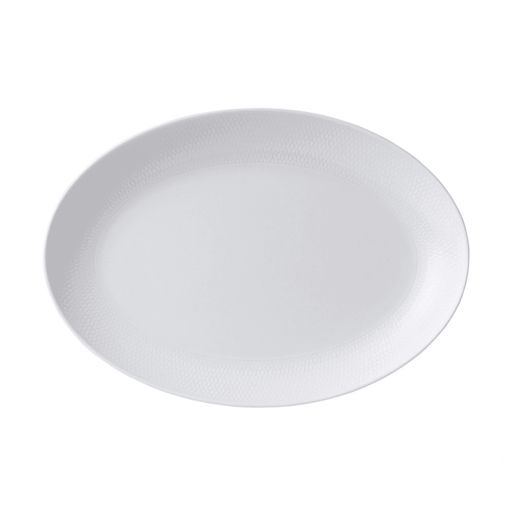 Gio Oval platter, 30cm, White