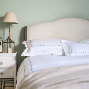 Dots Standard Pillowcase, Blue