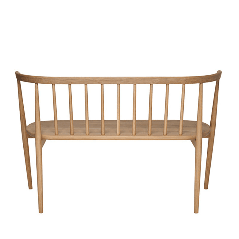 Heritage Modern Love Seat, Natural