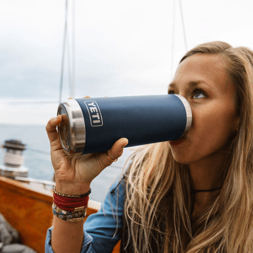 Image showing the Rambler 18oz Bottle, 18 oz, Navy product.