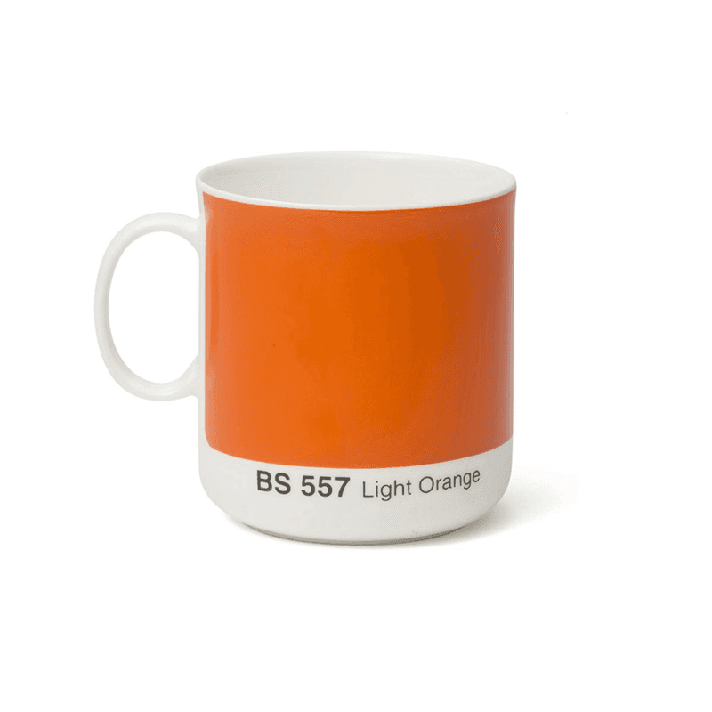 British Standard Mug, 330ml, BS557 Light Orange