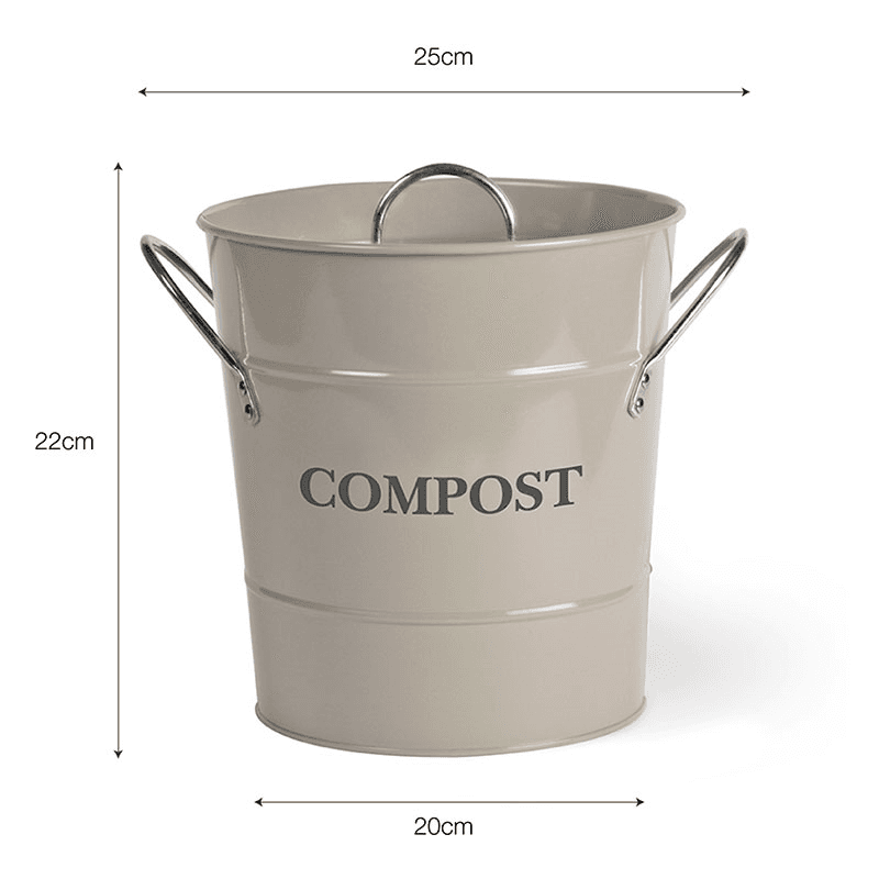 Compost Bucket, Clay