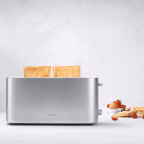 Image showing the Enfinigy Toaster, 2 Slot, Silver product.