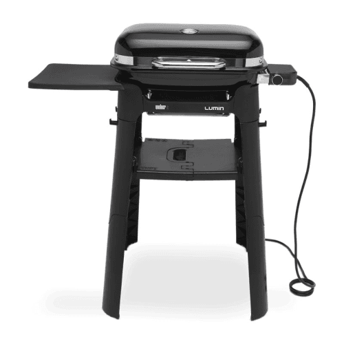 Image showing the Lumin Compact BBQ with Stand, H91cm, Black product.