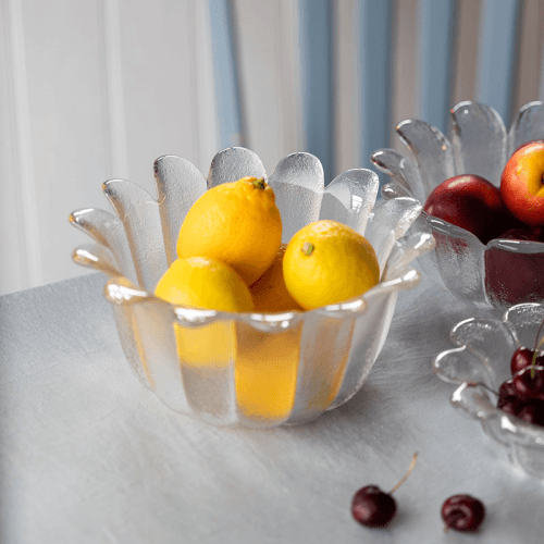 Image showing the Daisy Bowl, D25cm, Clear product.