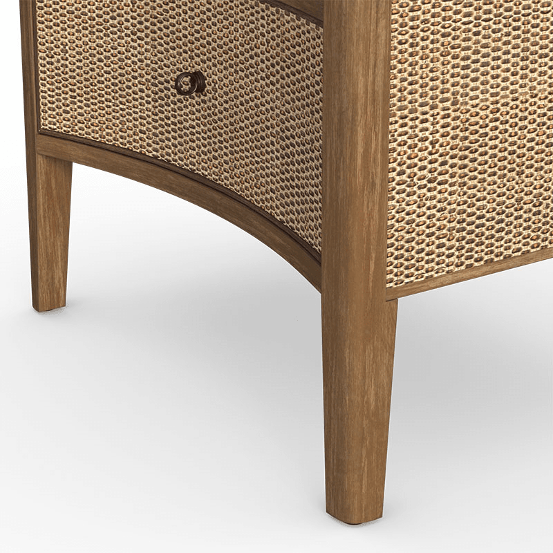 Bayuban Side Table, H72 x W55 x D40cm, Natural