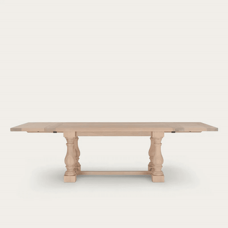 Balmoral 6-10 Seater Extending Dining Table, Natural Oak