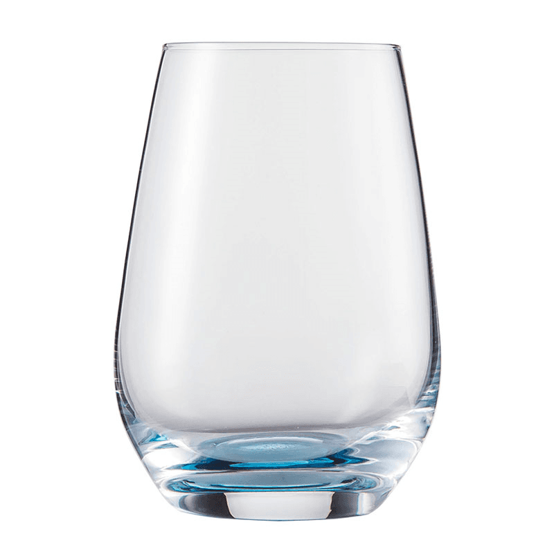 Vina Touch Set of 6 Crystal Tumblers, 385ml, Blue