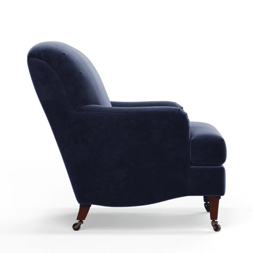 Image showing the Coleridge Armchair, Sapphire product.