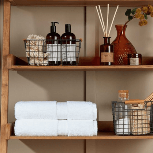 Image showing the Renaissance Bath Towel, White product.