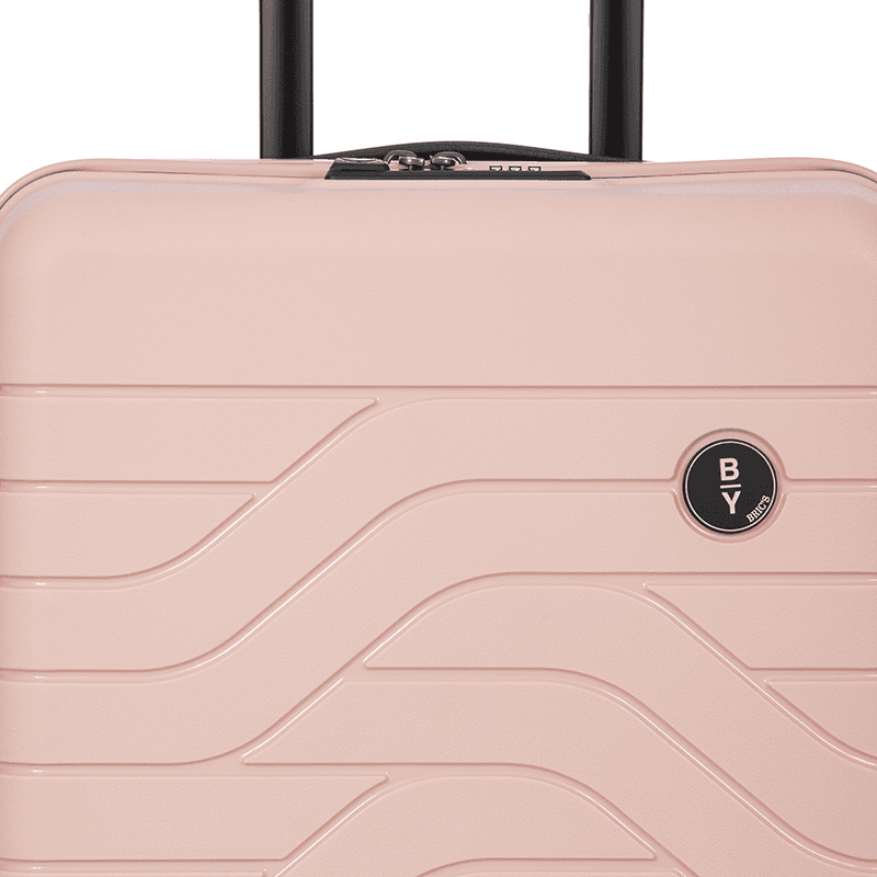 Ulisse Expandable Suitcase, H55 x W23 x L37cm, Pearl Pink