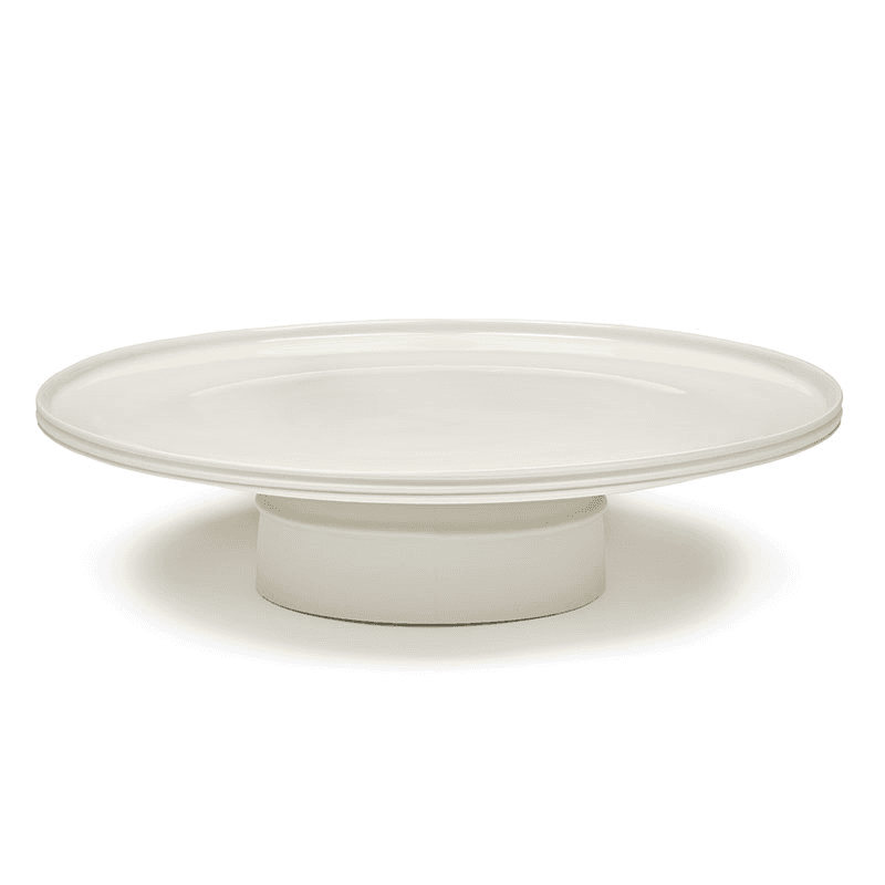Dune Cake Stand, D33cm, Alabaster