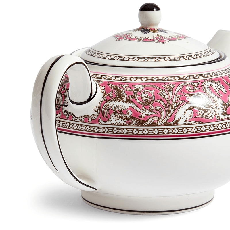Florentine Teapot, 800ml, Fuchsia