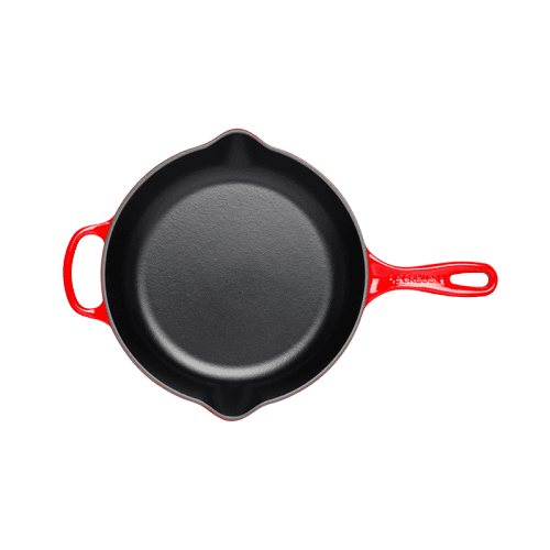 Image showing the Signature Cast Iron Skillet, 26cm, Cerise product.