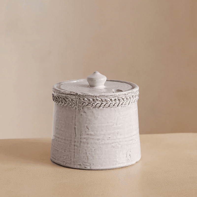 Hillcrest Sugar Dish, D11cm, White