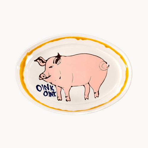 Image showing the Pig Platter, L41 x W29cm, Multi product.
