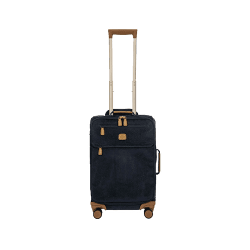 Image showing the Life Carry-on Suitcase, H55 x W23 x L36cm, Blue product.