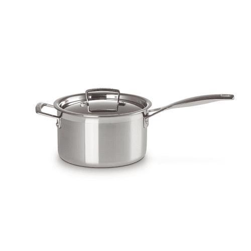 Image showing the Classic 3-ply Saucepan, 20cm, Stainless Steel product.