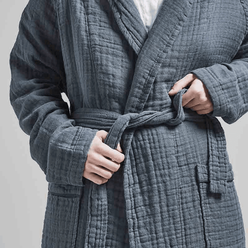 The Dream Cotton Robe, Medium, Ink