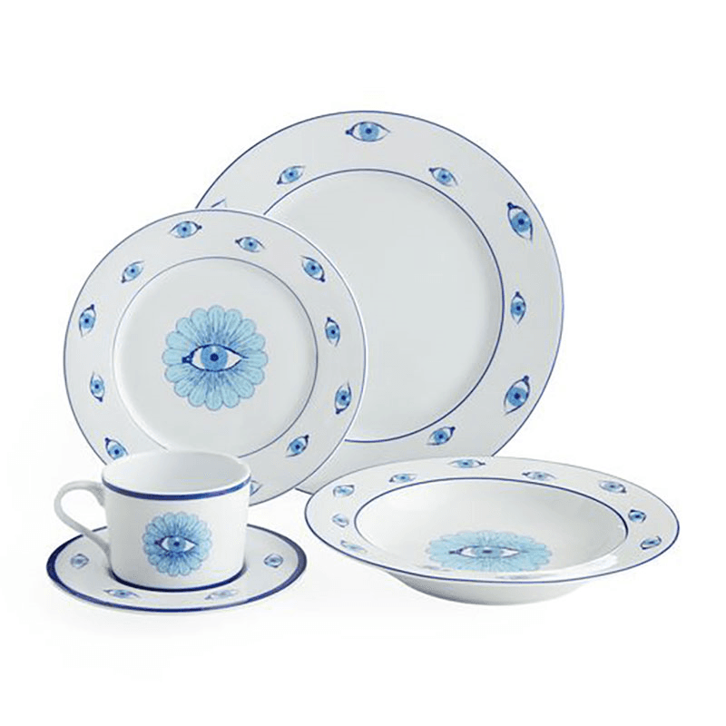 Druggist Soup Bowl, D22cm, Blue