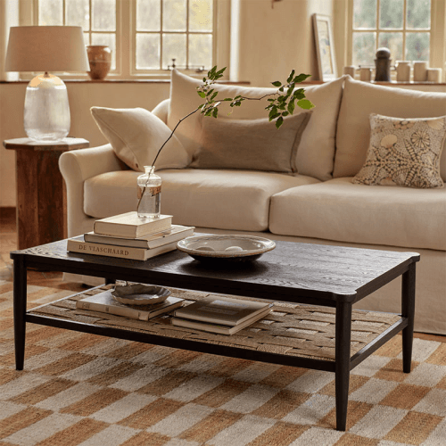 Image showing the Frome Coffee Table, Warm Black product.