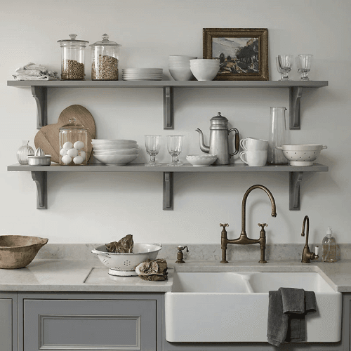 Image showing the Portobello Set of 6 Cereal Bowls, D15cm, White product.