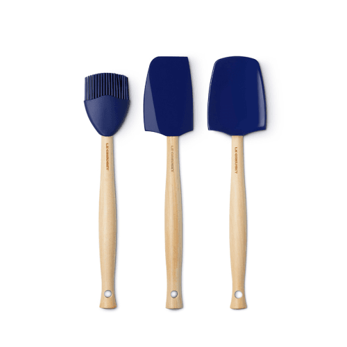 Image showing the Silicone Utensil Tools, Set of 3, Azure product.