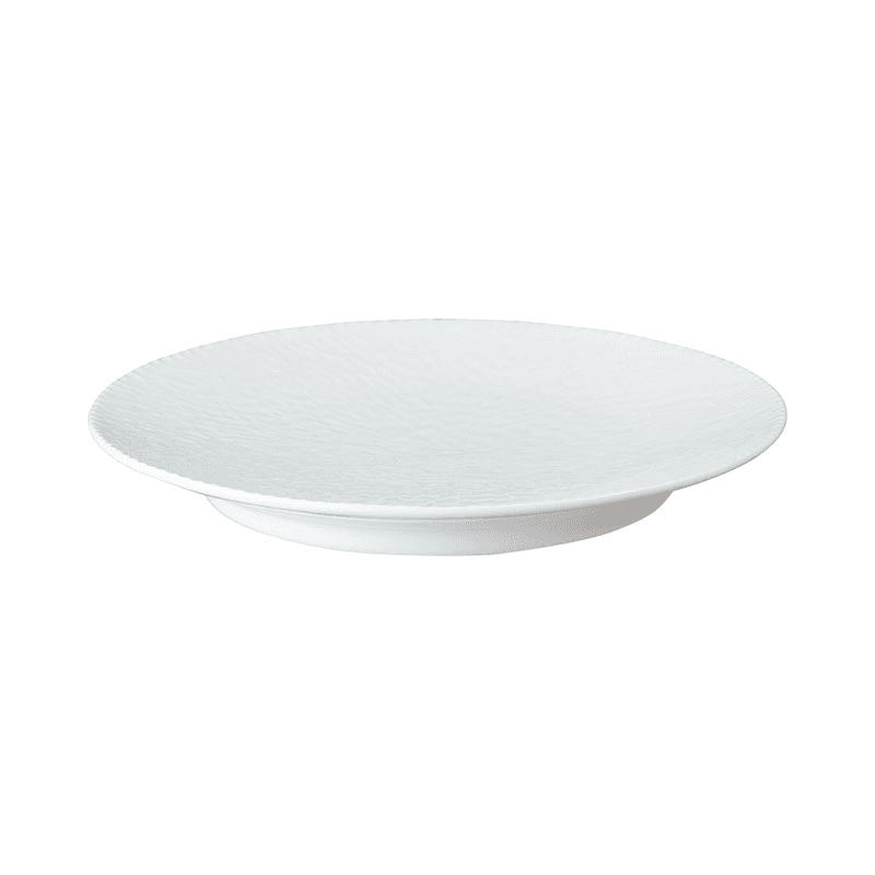 Carve White Dinner Plate, D27.5cm