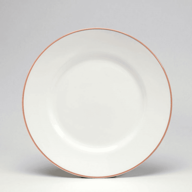 Dessert Plate, D21cm, Coral Rim