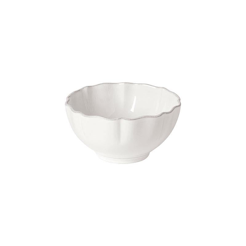 Rosa Set of 6 Soup/Cereal Bowls, D16cm, White
