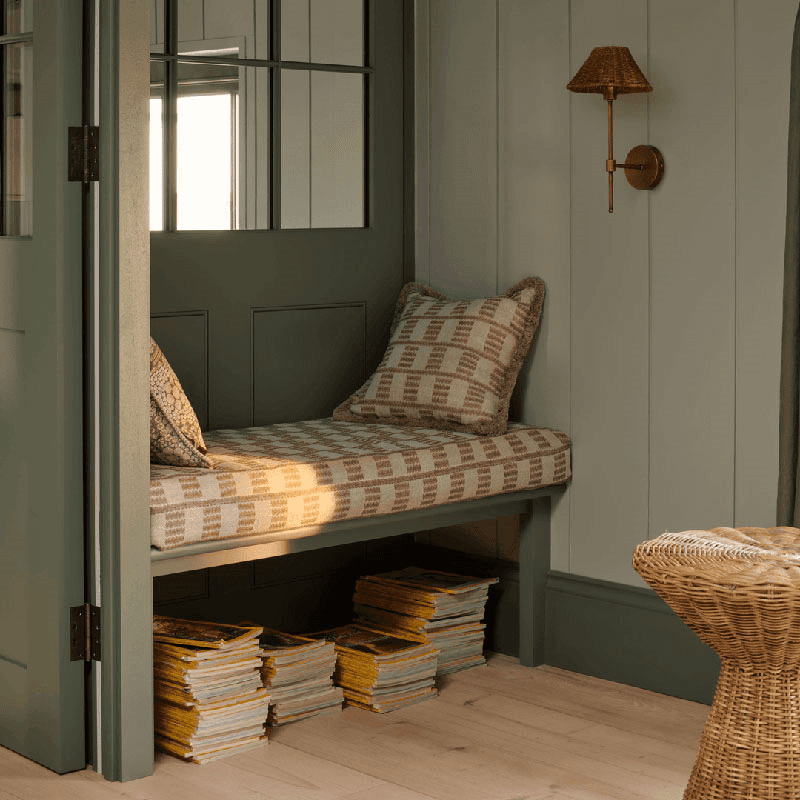 Fermoie Scatter Cushion, 45 x 45cm, Natural Cove