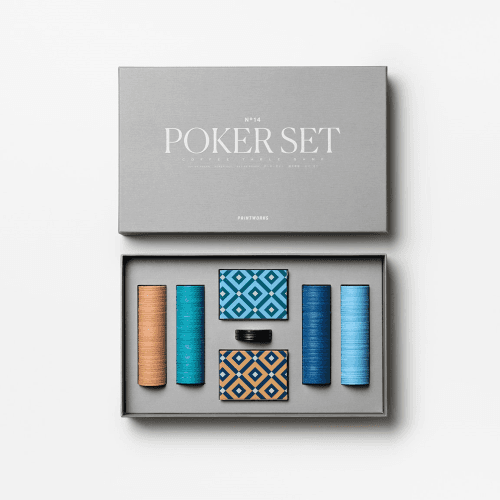Image showing the Classic Poker Set, Grey product.