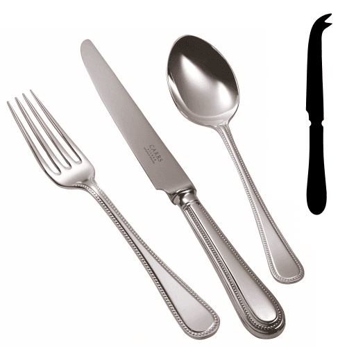 Image showing the Bead Cheese knife, Silver Plate product.