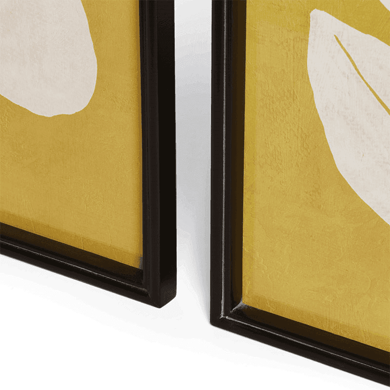 Eferi Pair of Prints, Ochre