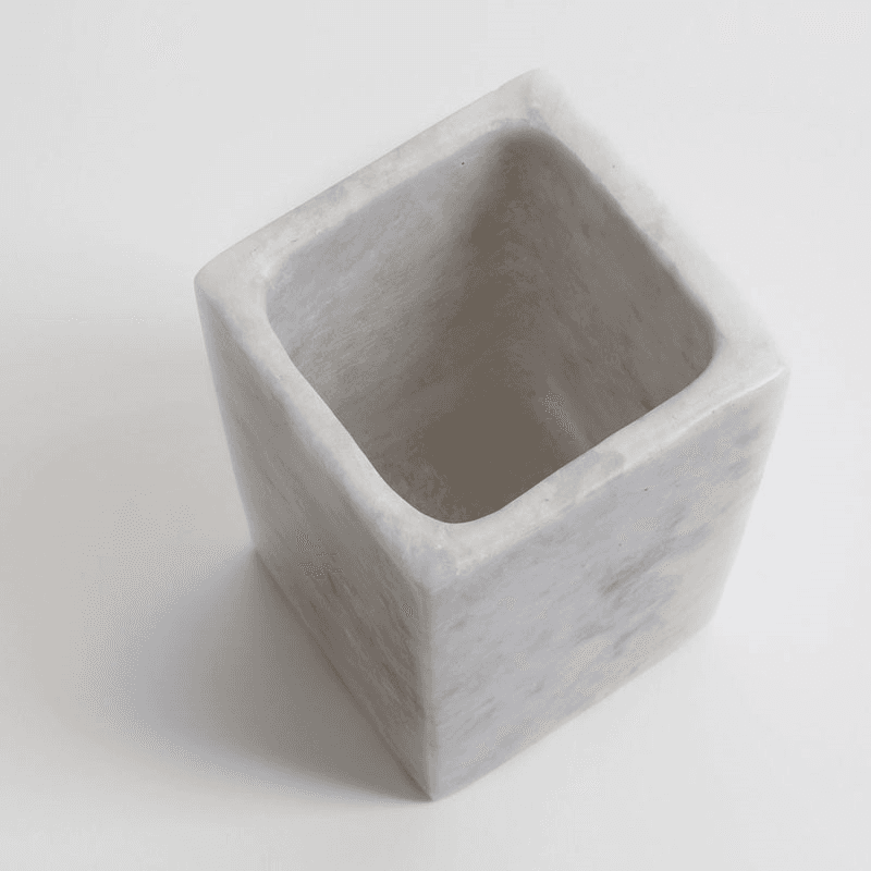 Mandalay Toothbrush Holder, 13 x 8.5cm, Marble