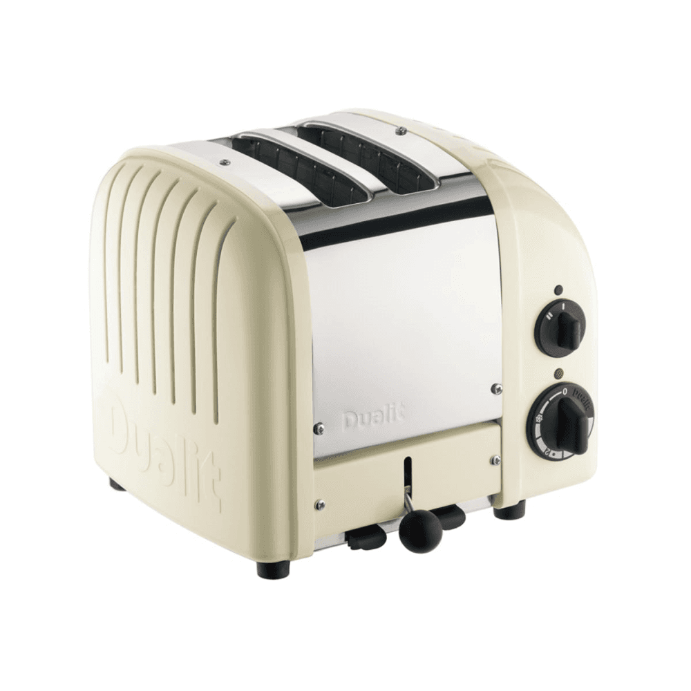 Classic Vario 2 slot toaster, Utility Cream