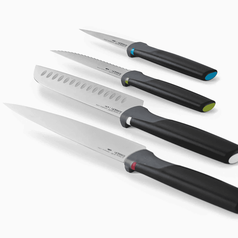 Folio Icon Plus 8 Piece Knife & Board Set, Multi
