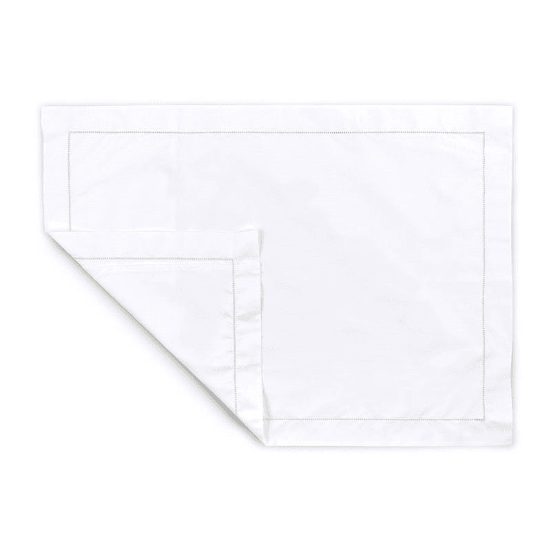 Porto Hemstitch Pair of Oxford Pillowcases, Standard, Straw