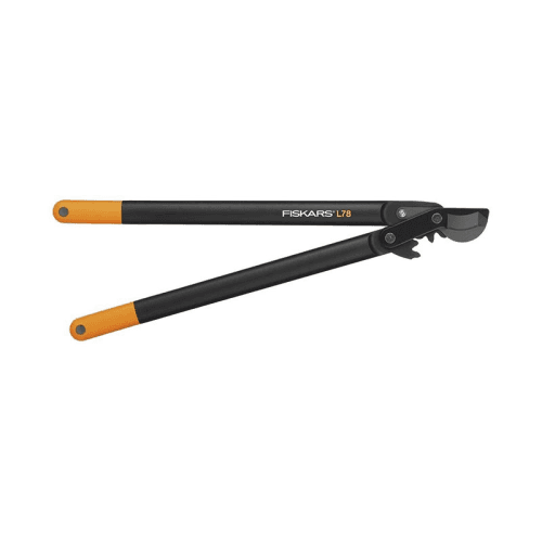 Image showing the PowerGear Hook Head Bypass Lopper, L75 x W22.5cm, Black and Orange product.