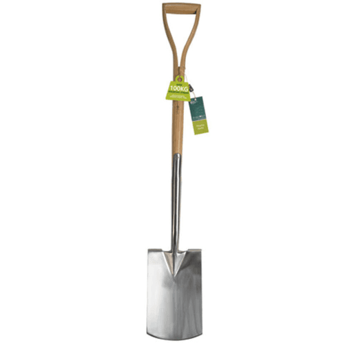 Image showing the Digging spade, Silver/Brown product.