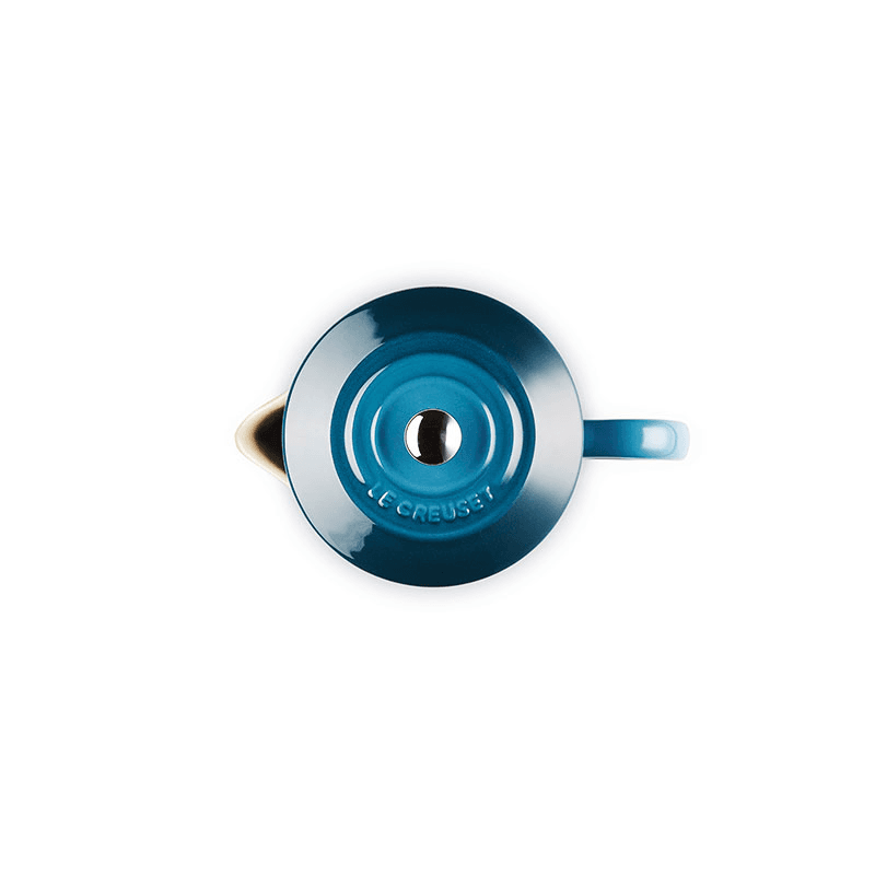 Stoneware Cafetiere, 1L, Deep Teal